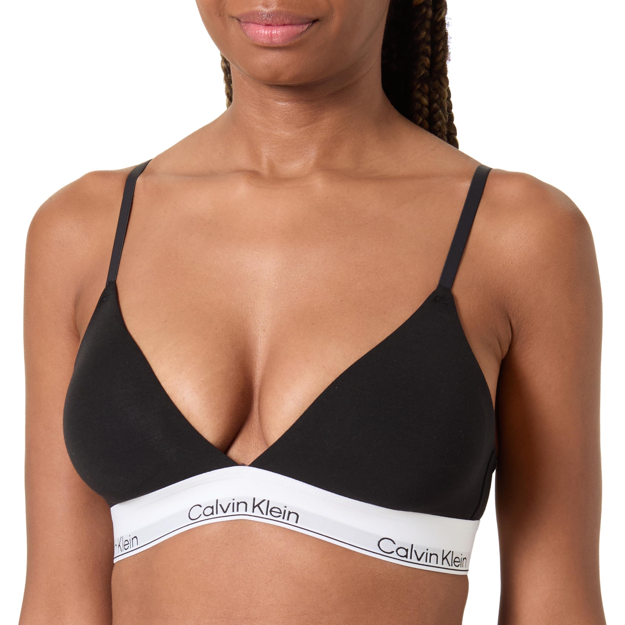 Calvin Klein Damen Triangel BH Lightly Lined mit Logobund