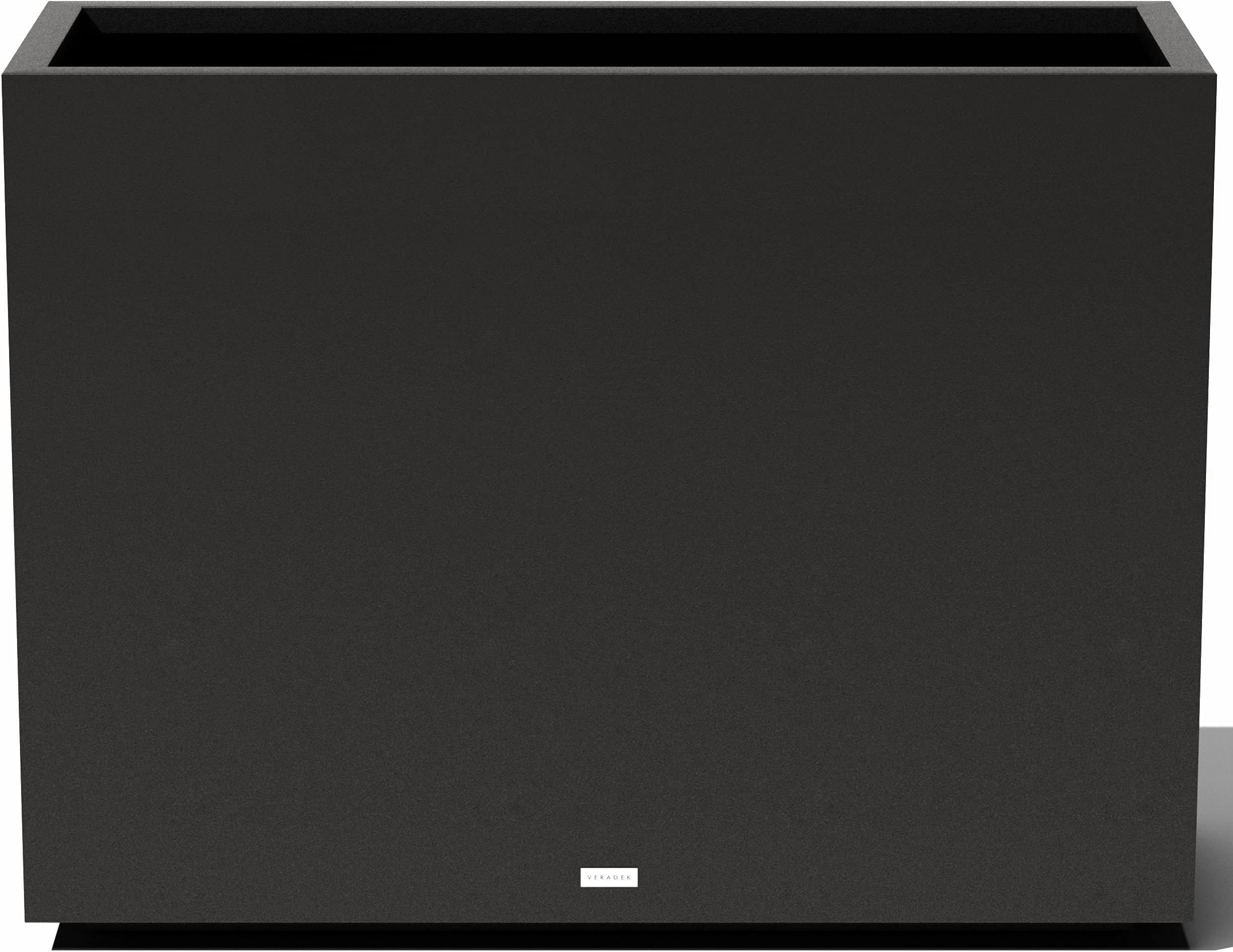 Amazon.com : Pottery Pots Grey Rectangle Planter Box Fiberstone ...