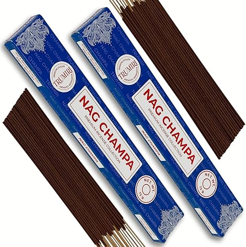 Palitos de incienso Nag Champa  Total de 30 varillas de incienso  Paquete doble de 15 Insense  Inciensos  Inscents  Ingredientes naturales no