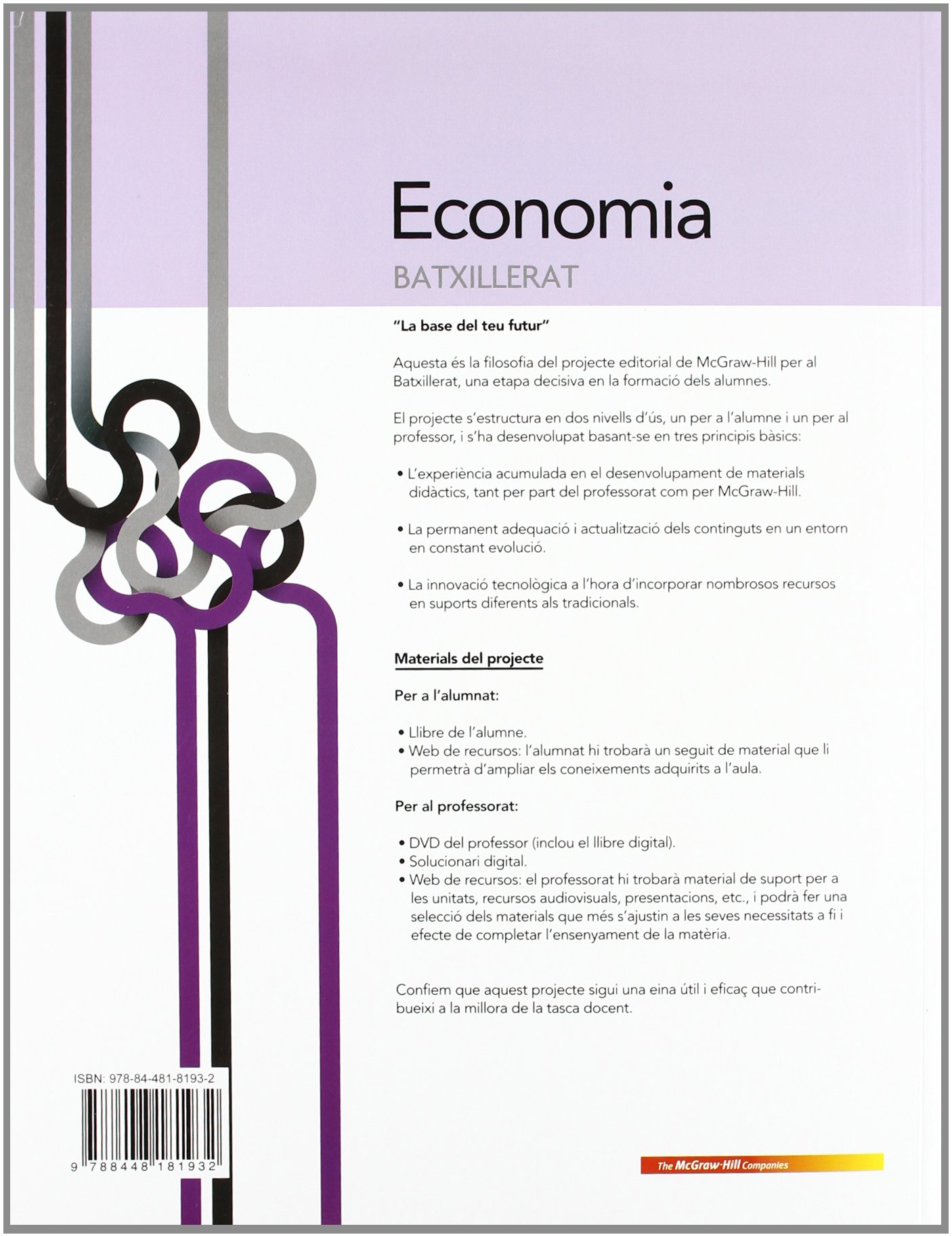 ECONOMIA 1 BATXILLERAT - 9788448181932