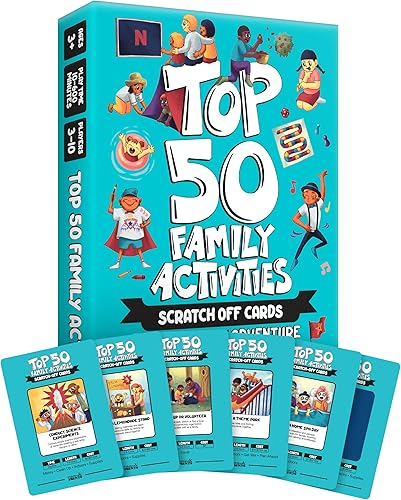 Las 50 mejores actividades familiares - 50 divertidas aventuras familiares y juegos familiares para vínculos profundos - Diversión para niños y
