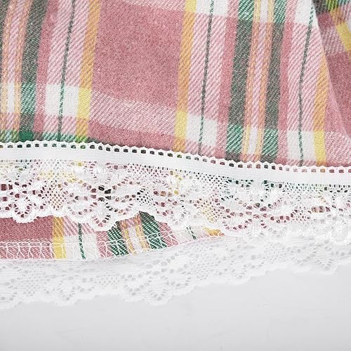 Vista 24 de Lencería para mujer, sexy, traviesa, colegiala, cosplay, juego de rol, conjunto de ropa de noche con minifalda a cuadros