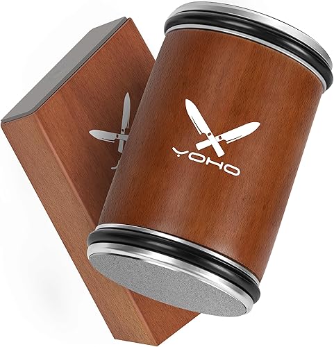 Miniatura 1 de YOHO Kit de afilador de cuchillos con rodamiento, afiladores de cuchillos mejorados, kit de afilado de cuchillos de diamante, herramienta de