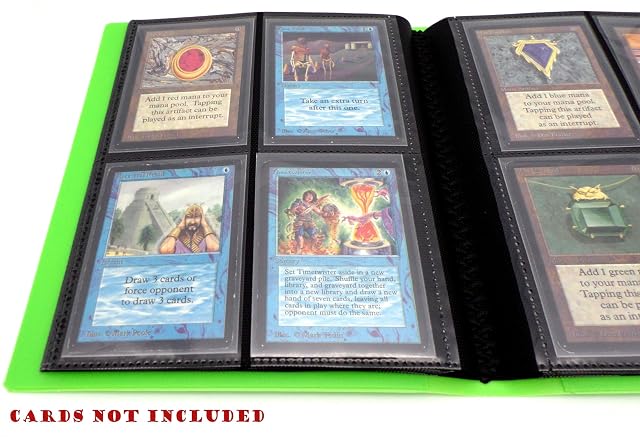 Foto 5 de 6 de docsmagic.de Pro-Player 4-Pocket Album Light Green - 160 Card Binder - MTG - PKM - YGO
