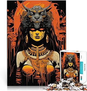 Comprar Puzzles de 1000 Piezas para Adolescentes Diabla Ayuda al Cerebro a ejercitar Juguetes adictivos para Cultivar la Paciencia. Obra de Arte 38x52cm