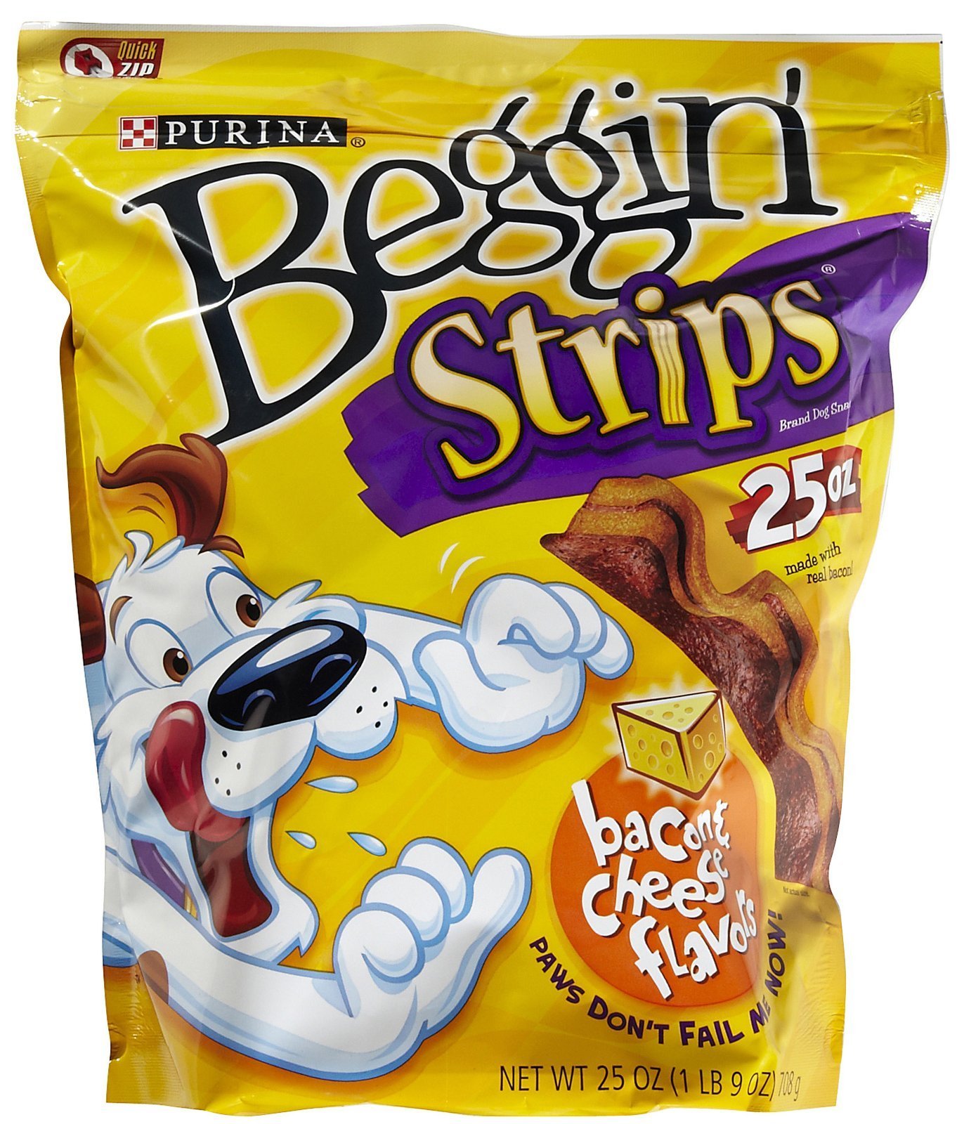 Beggin' Strips Cheese and Bacon - 25 oz