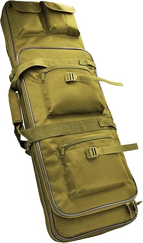 Silfrae Rifle Backpack Soft Rifle Cases Shotgun Bag Tactical Rifle Case Shotgun Mochila Gun Case
