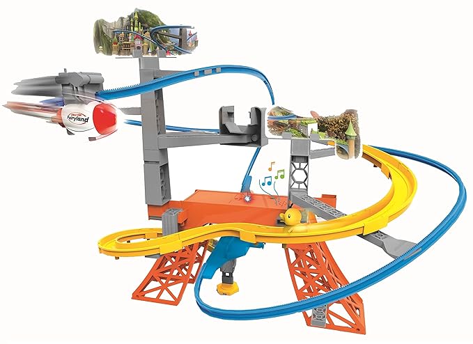 Webby Fairyland Cable Car K1 Air Track Set, Multi Color