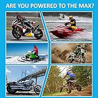 Vista 8 de Mighty Max Battery YTX30L-BS - Batería de repuesto de litio compatible con Power-Sonic PIX30L-BS