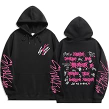 Stray Kids Unisex Hoodies Printed Sweatshirt for Men Women Long Sleeves Casual Pullover Warm Cozy Hooded Tops
