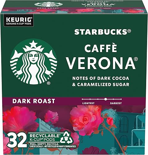Miniatura 40 de Starbucks Dark Roast K-Cup Coffee Pods - Sumatra para Keurig Brewers - 24 unidades, paquete de 4