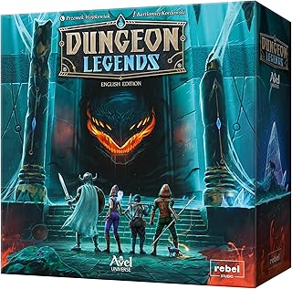 Rebel | Dungeon Legends | Board Game | Campaign Game | 1-4 Players | Ages 10+