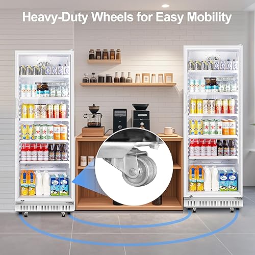 Vista 14 de Tylza Refrigerador de vino de doble zona, refrigerador de vino y bebidas de 24 pulgadas integrado o independiente, nevera de cerveza de vino debajo