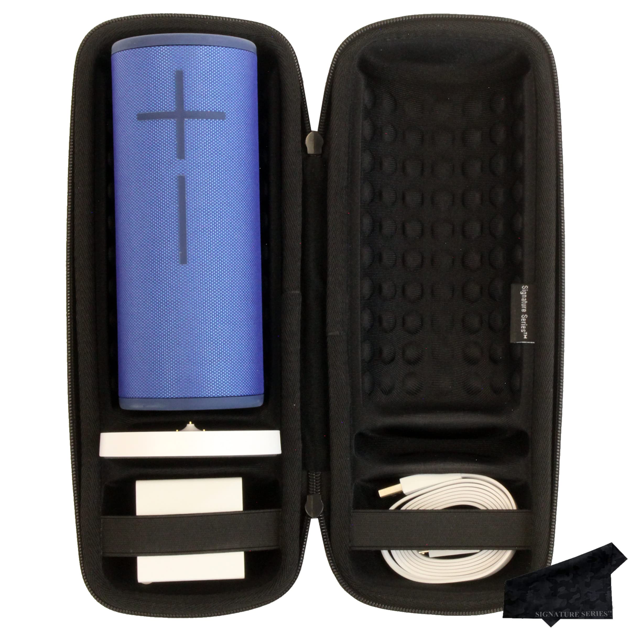 Ultimate Ears Boom 3 Wireless Portable Waterproof Bluetooth Speaker, with Balanced 360 Degree Sound, Deep Bass with PowerUp Charging Dock and Signature Series Shockproof Water Resistant Case