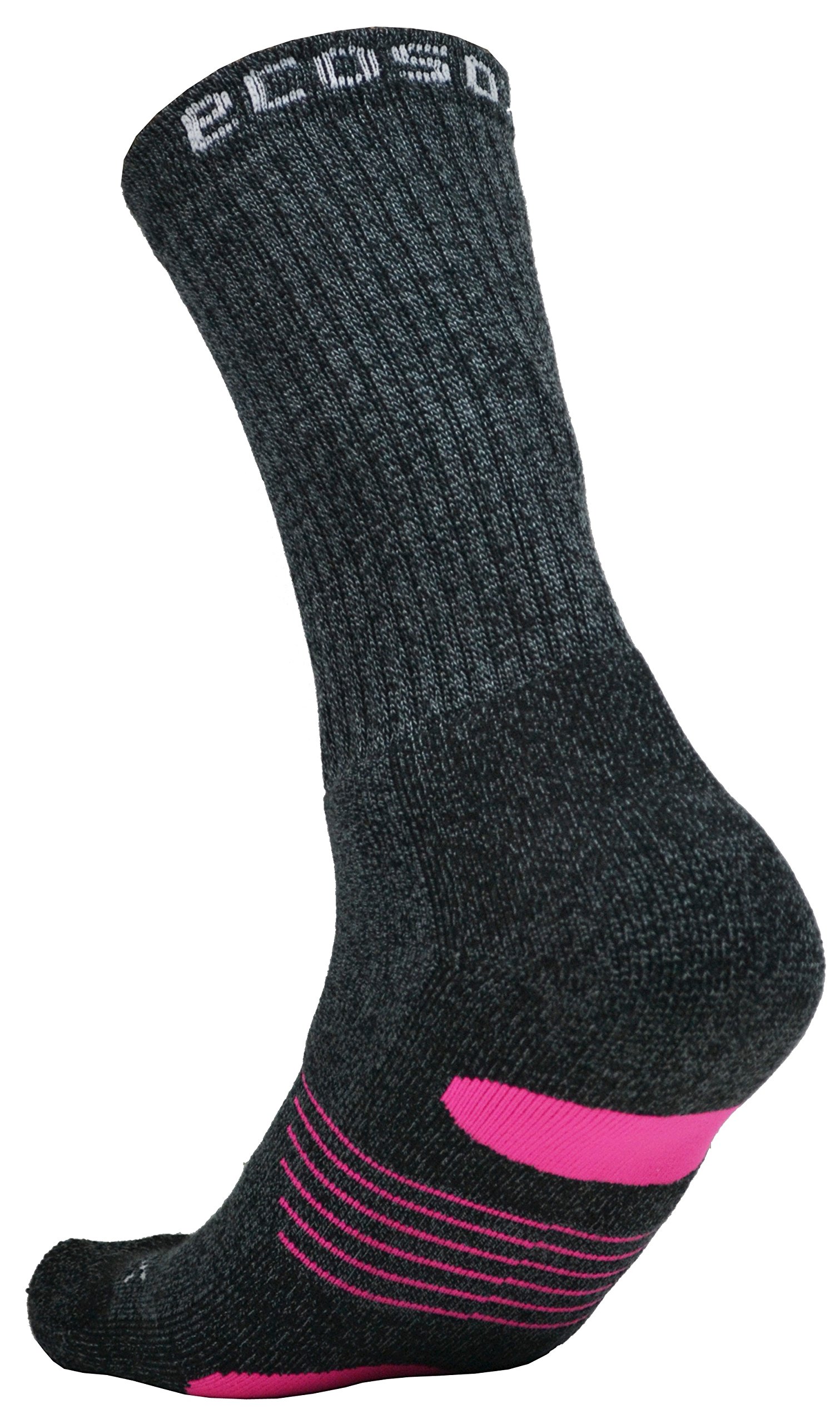 EcosoxBamboo Viscose Full Cushion Hiking Outdoor Crew Socks - One Pair