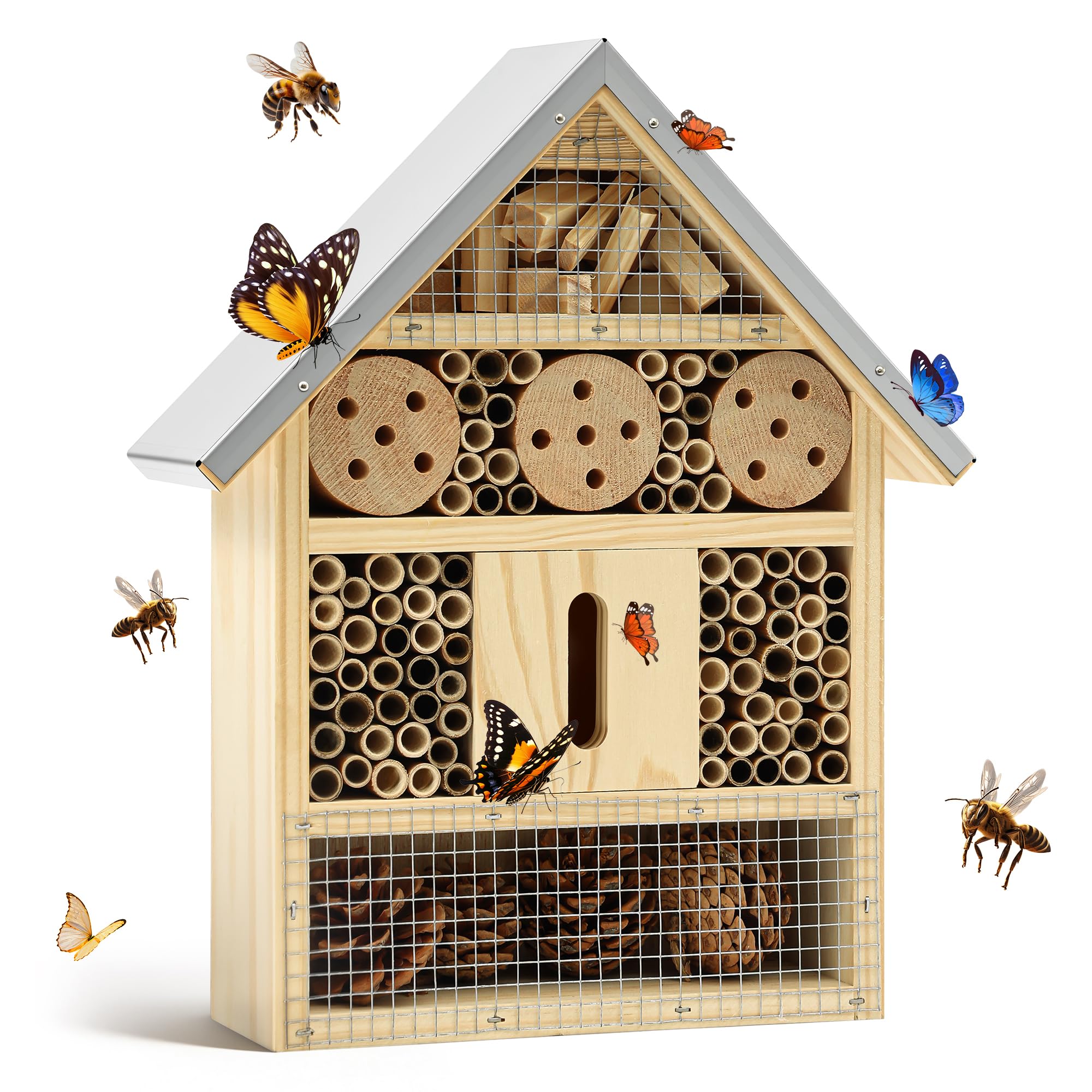 UUMENHA Insect Hotel & Mason Bee House