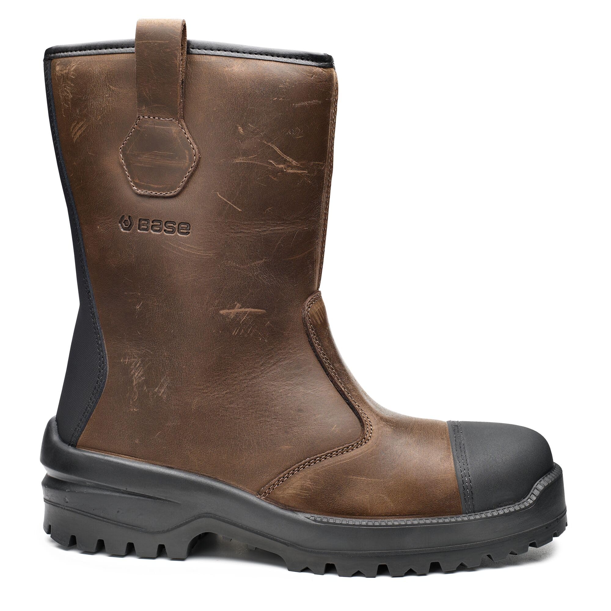 Base Footwear Men's Brown/Black Elk S3l Hro Ci Hi Lg Fo Sr - 39