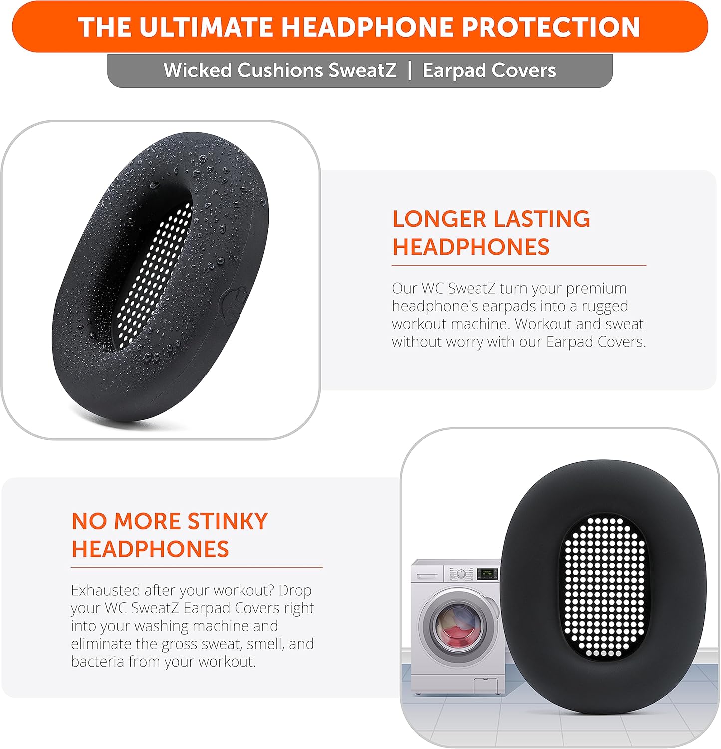 WC SweatZ XM5 Patented Sweat Protection Ear Pads Hong Kong Ubuy