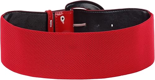 Miniatura 2 de Cinturón GRACE KARIN para mujer ancho cinturón con hebilla gruesa estilo vintage cinturón elástico tallas S-XXXXL