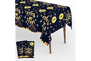 Plastic Halloween Table Cloth