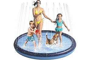 Niubya Splash Pad - Fun Summer Water Toy for Dogs and Kids