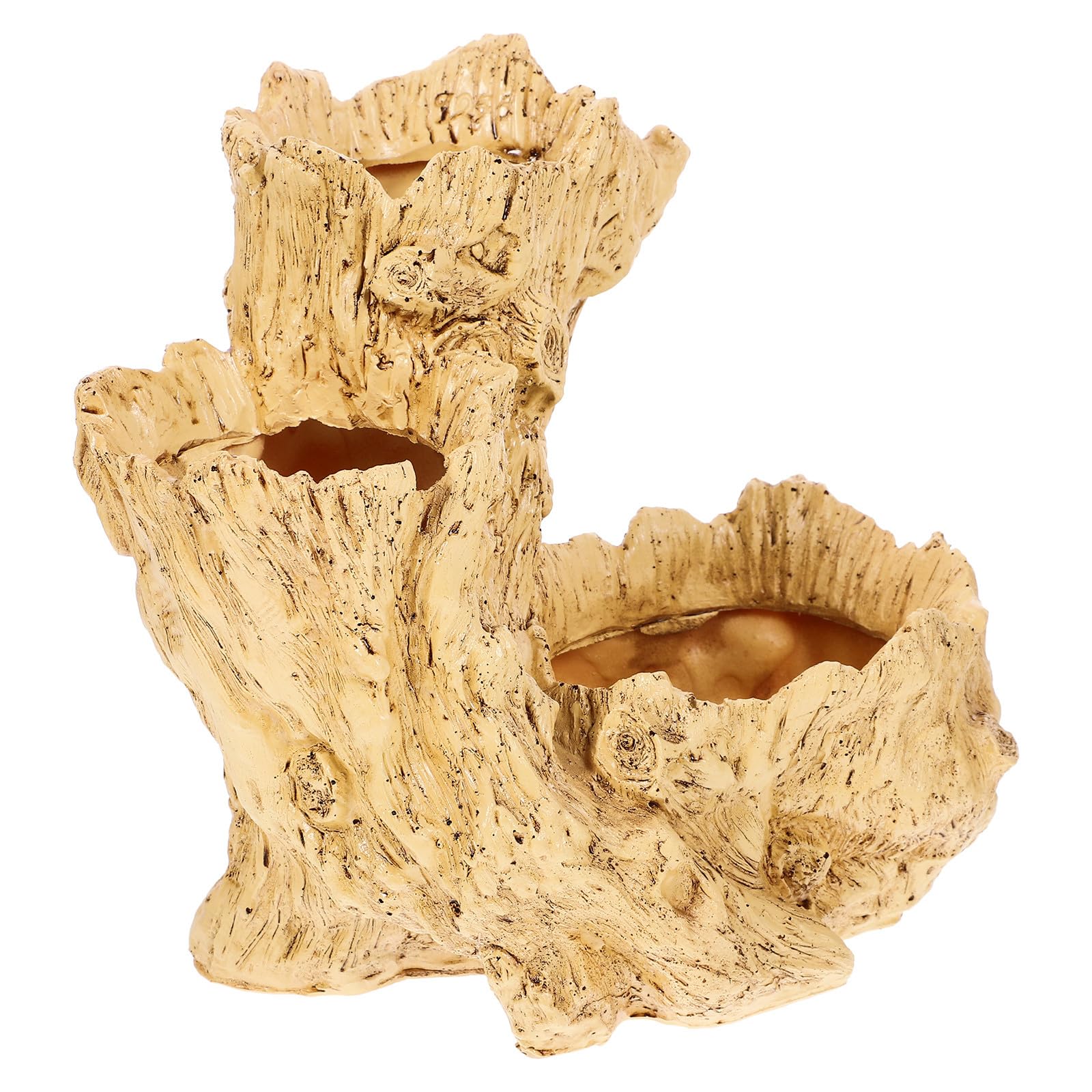 Pot de fleurs imitation racine pour balcon et comptoir