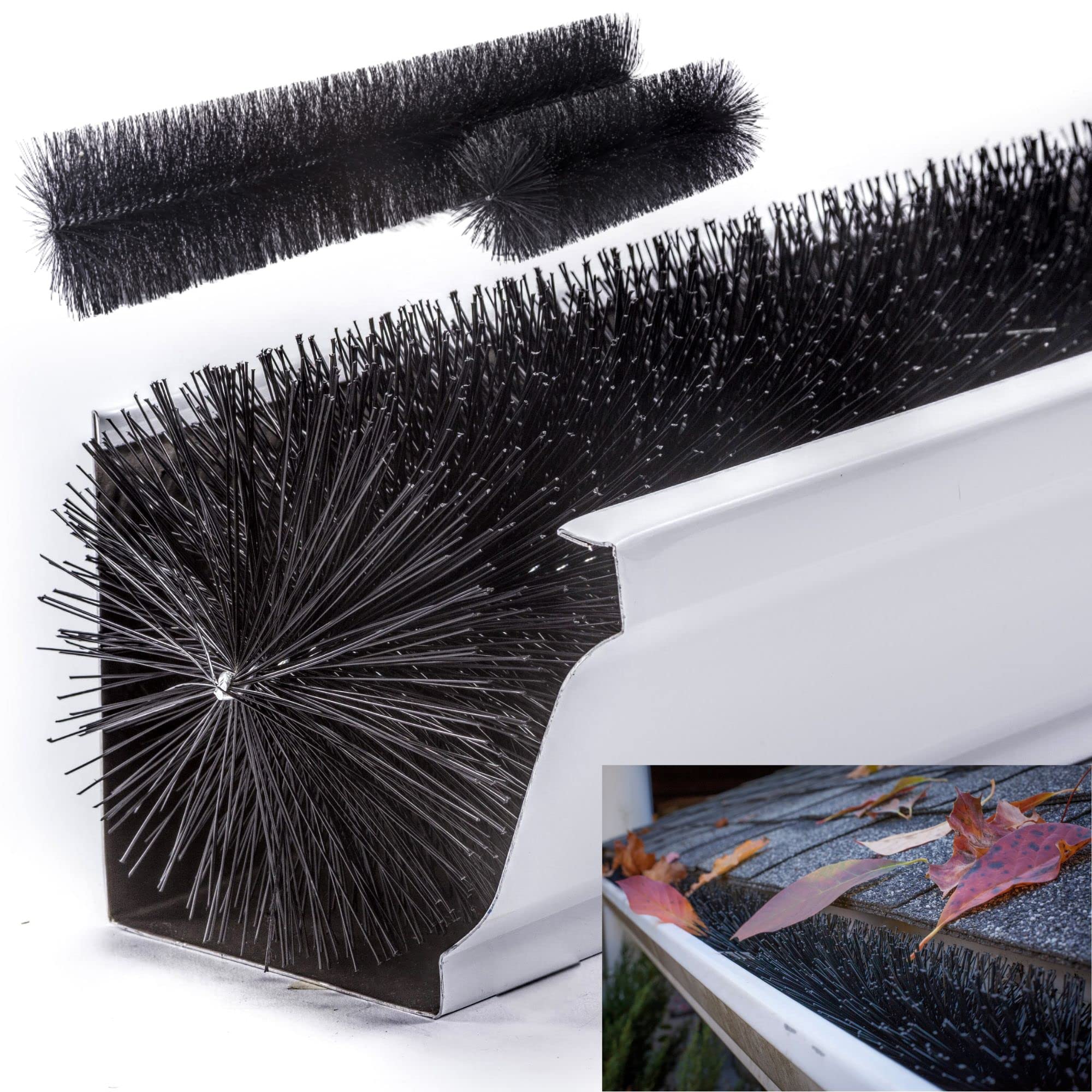 Buy 6 in. Gutter Guards by GutterBrush 36 ft. The Original Brush