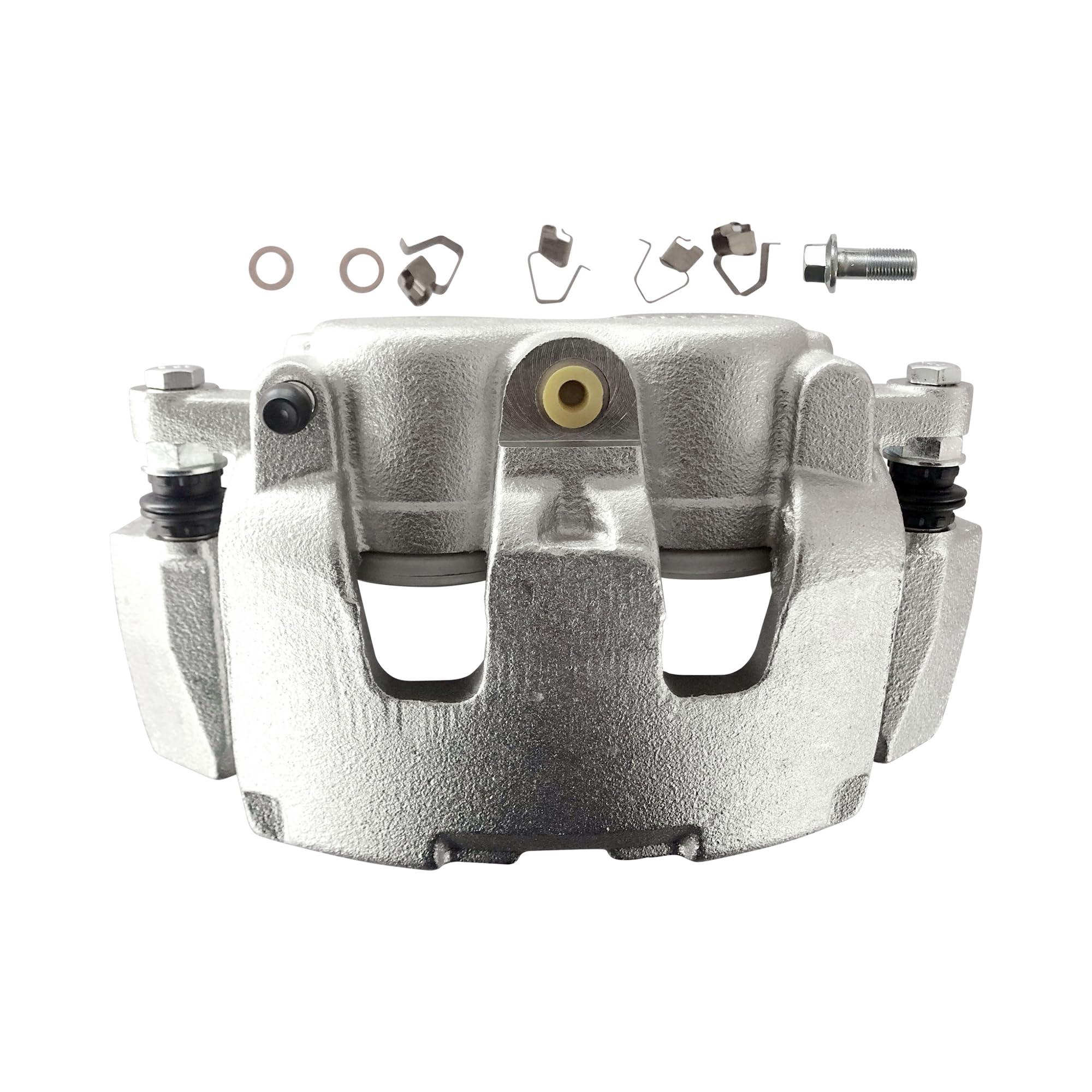 AutoShack 12.28" (312 Mm) Rear Vented Drilled & Slotted Brake Rotors E-Coated Calipers | Replacement For 2003-2009 Lexus GX470 2001-2007 Toyota Sequoia | 4-PC Brake Kit | ShadowGuard - Foto 2