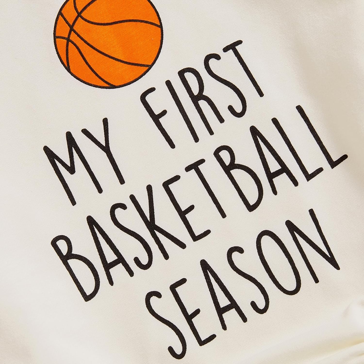 Newborn Baby Girl Boy Clothes Basketball Short Sleeve Letter Print Bubble Romper One Piece Bodysuit Summer Outfit - Image 5