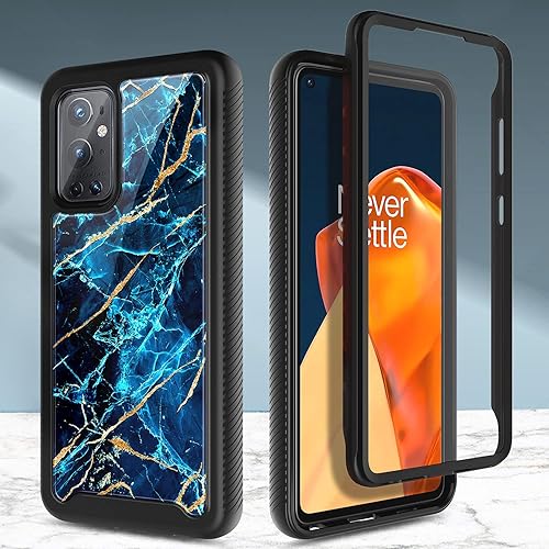 Miniatura 5 de NZND Funda compatible con OnePlus 9 Pro 5G (2021) con protector de pantalla (cobertura máxima, película de TPU flexible), protección de cuerpo