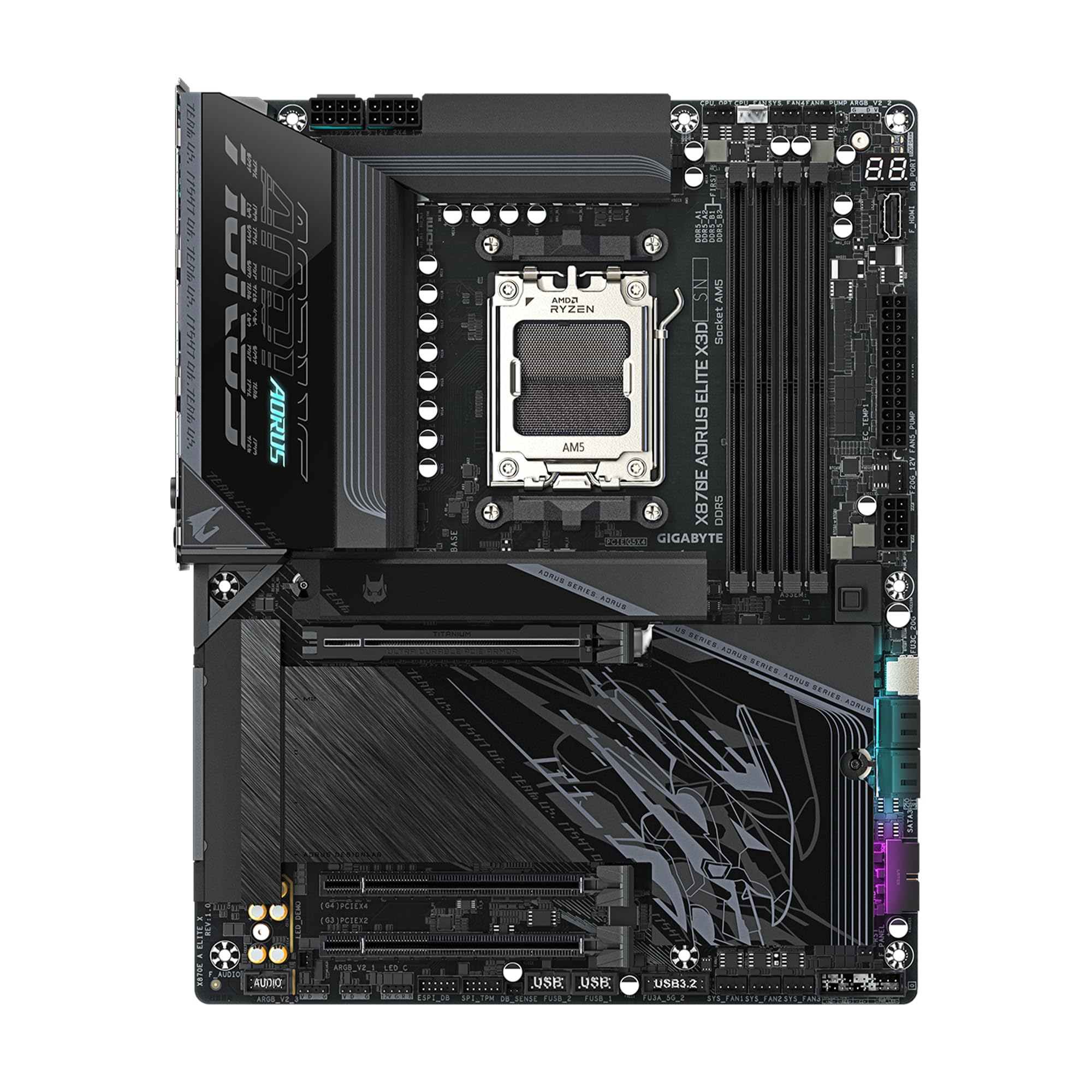 Amazon.com: GIGABYTE X870E AORUS Elite X3D AMD AM5 LGA 1718 ATX