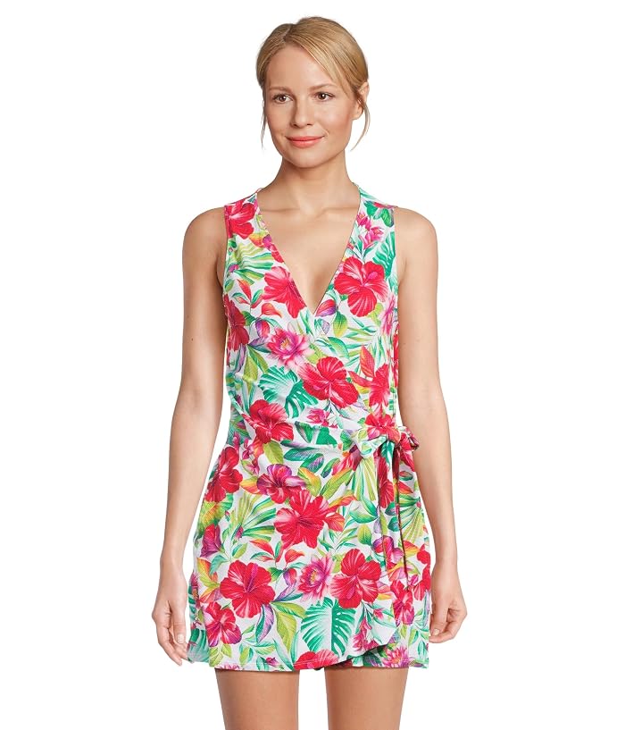 Tommy Bahama Island Cays Shell Cove Romper Cover Up - Indigo Tide