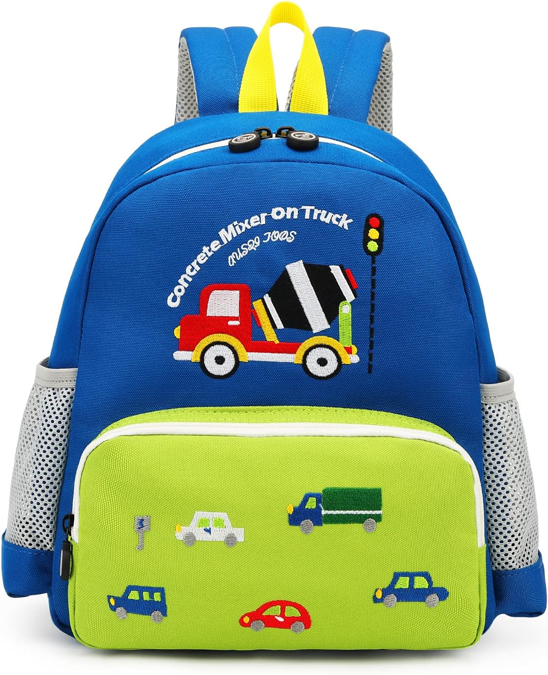 willikiva Cute Zoo Little 3d Backpack Kids Backpack for Boys and Girls Toddler Backpack Waterproof Preschool(Green Blender)