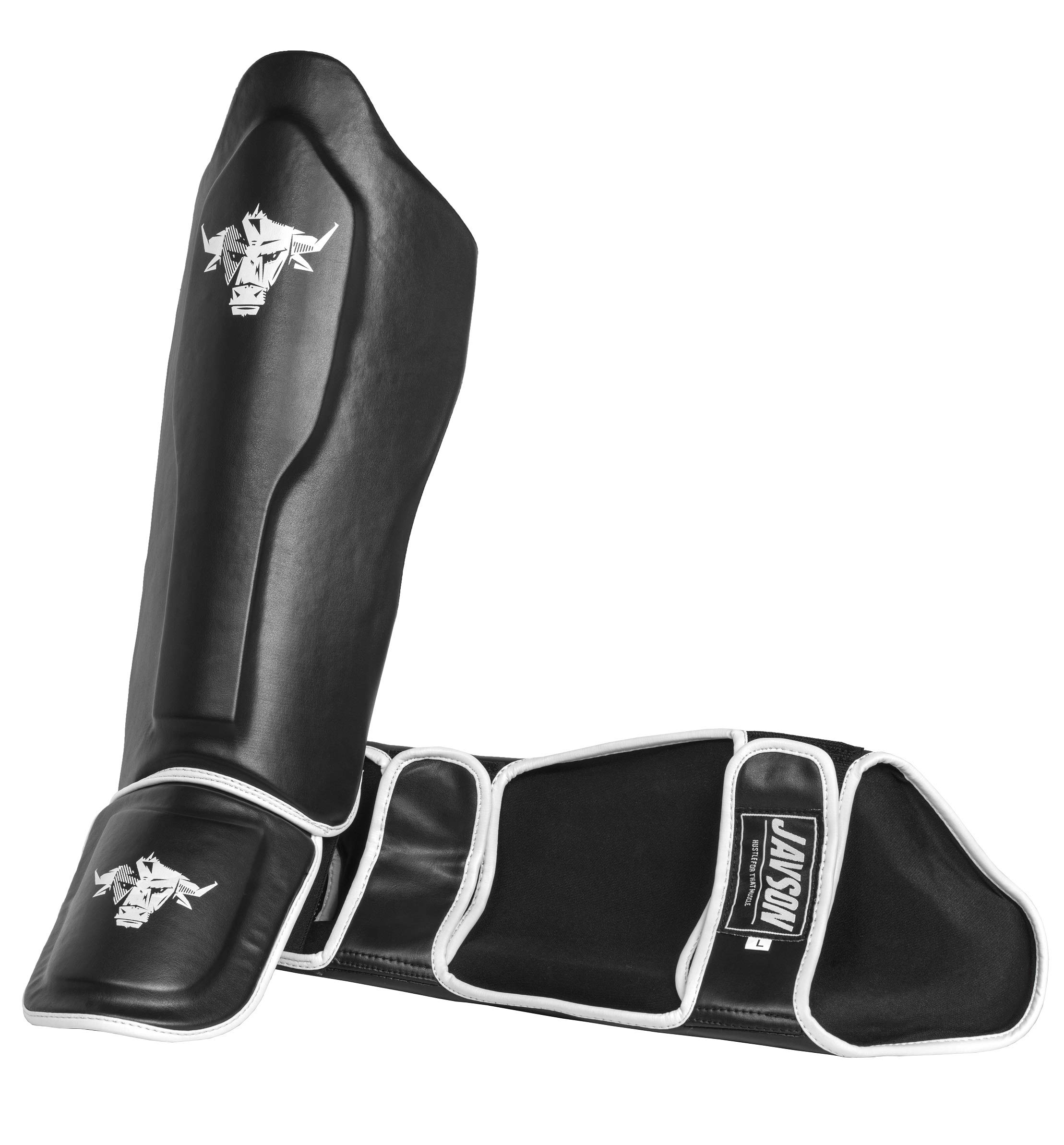 Shin Guards Javson MMA Boxing - Instep & Shin Protection For Kickboxing ...