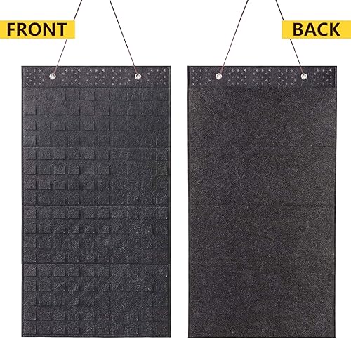 Miniatura 6 de Estuche de exhibición de colección de pines, organizador de broches para colgar en la pared, tablero de pines para pines esmaltados, soporte de