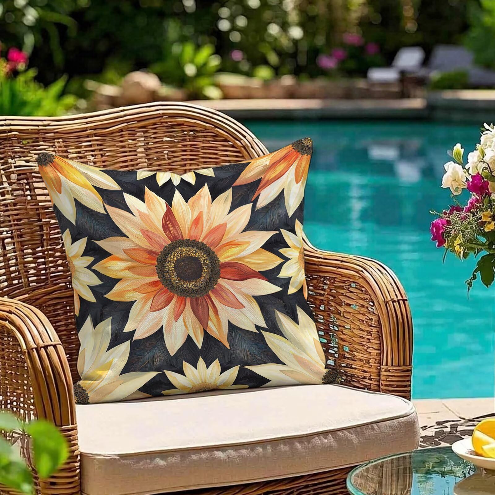 Coussin extérieur imperméable pour canapé de balcon et déco terrasse