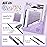 B&Q Flora Lash Clusters Kit Natural Lashes Clusters Invisible Band 144 pcs Manga Lashes Individual with Lash Bond and Seal Eyelash Extension Kit Easy Removal (Flora Kit-MIX8-18mm)