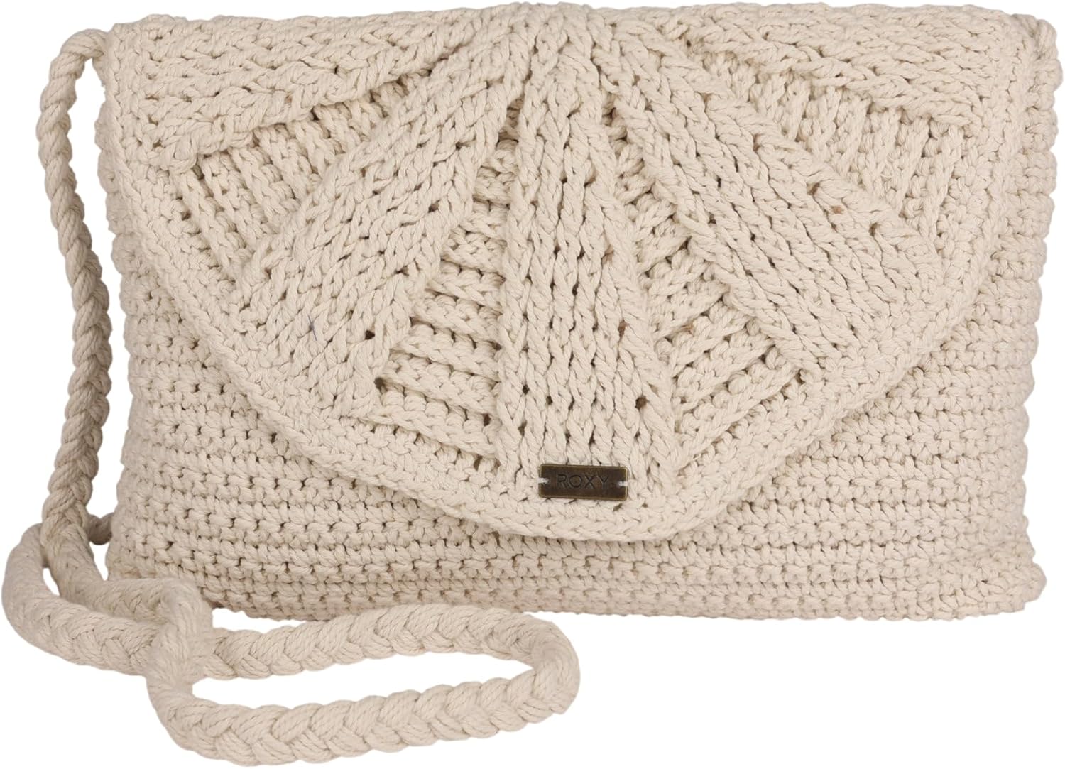 Roxy Women's Crossbody Bag | Hand Bag | Crochet | Woven |Everyday | Summer | Sustainable | Lightweight