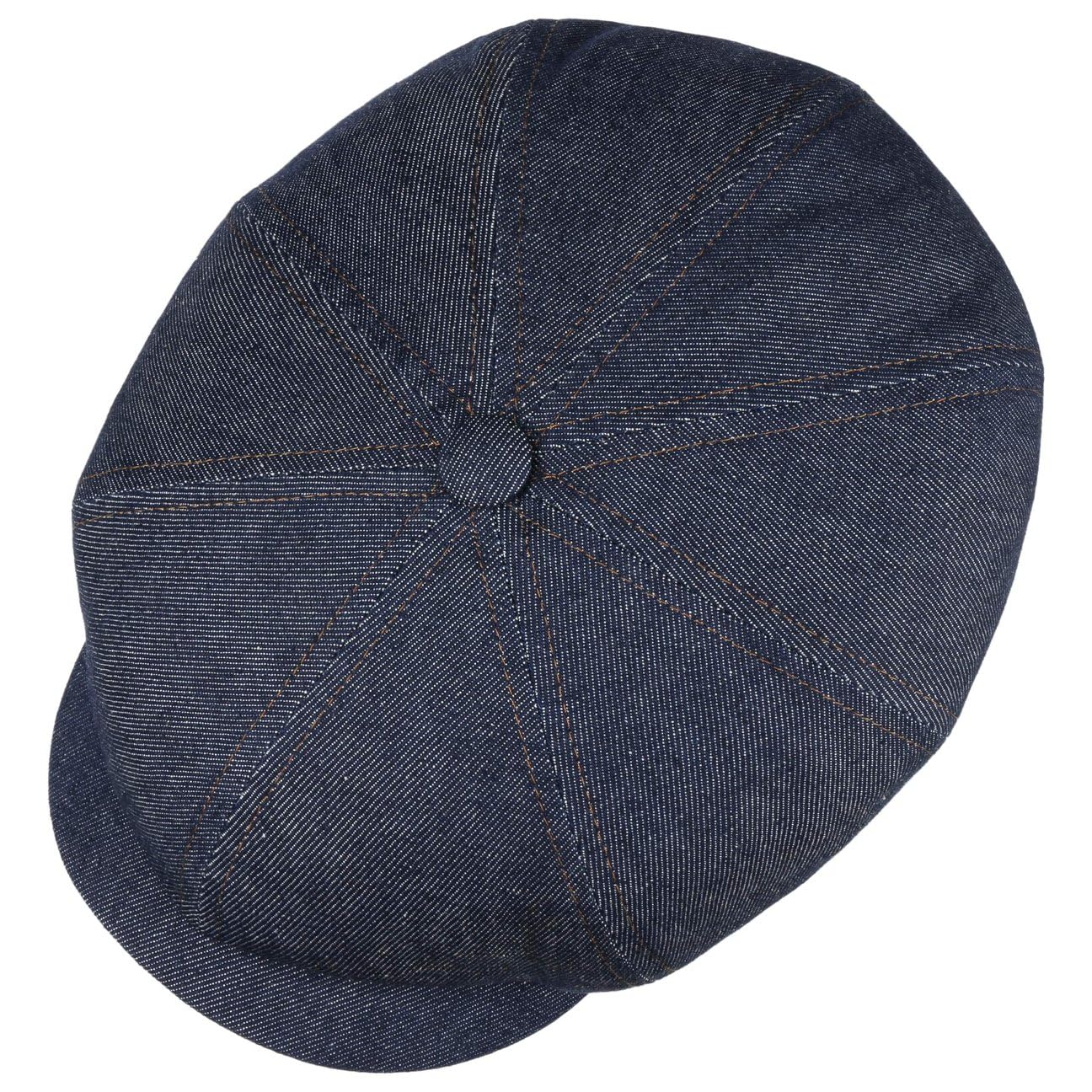 Stetson Hatteras Pure Denim Sustainable płaska czapka z daszkiem, czapka z daszkiem dla kobiet/mężczyzn, wyprodukowano w UE, z daszkiem, wiosna, lato, wiosna lato