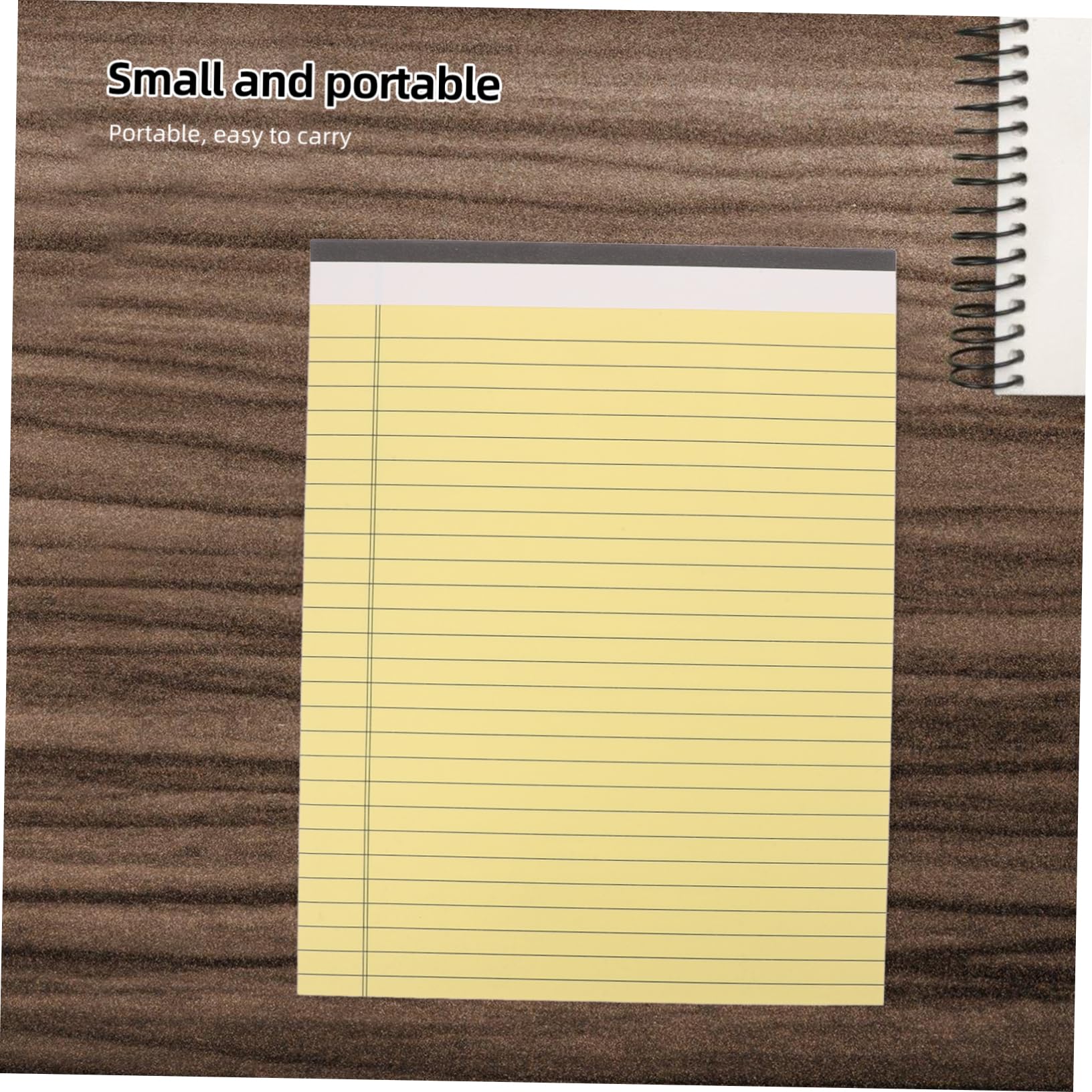 Blocco Note Legale Riduce Sprechi 30 Pagine Doppia Faccia Giallo 10 Pezzi Materiale Carta Ecologico per Prendere Appunti e Attività Quotidiane
