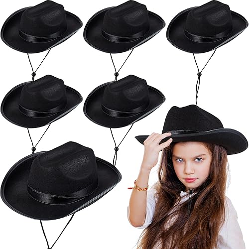 Hercicy Cowboy Hats Kids Toddler Cowgirl Hat for Boys Girls Child Baby Costume Accessories Western Birthday Party Supplies