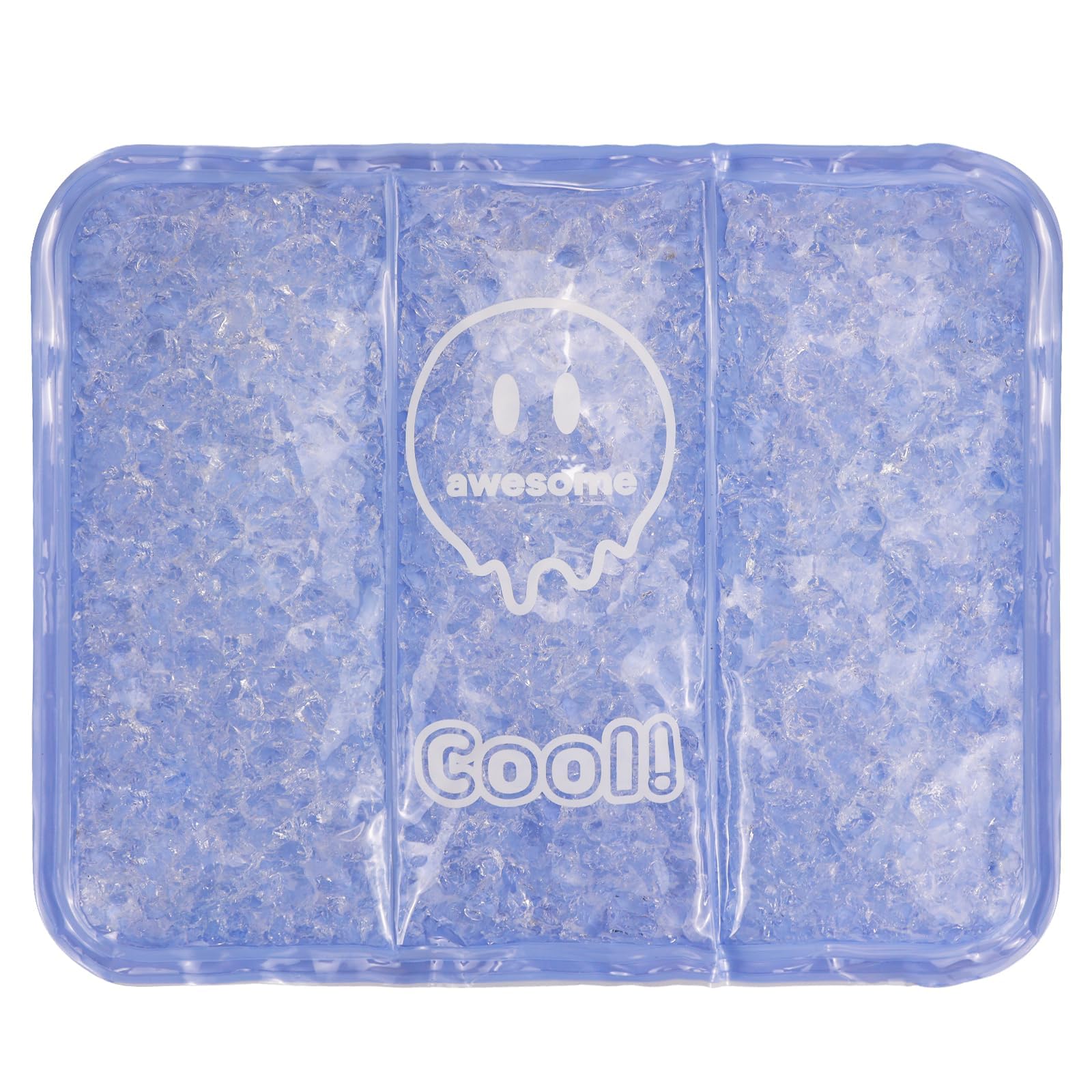 Ambitelligence Cooling Gel Pillow,Gel ice Pack, Reusable ice Cushion, Cold pad for Buttocks, Car Supplies Gel Cooler Dorm Room Cooling Gods, Size 15.4''*12.6''.