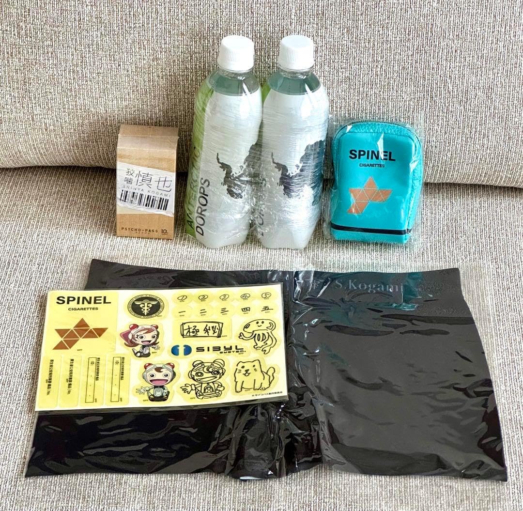 【値引きOK】PSYCHO-PASS サイコパス グッズセット 狡噛他 PSYCHO-PASS サイコパス 狡噛慎也 所持セット 狡噛&常守朱セット