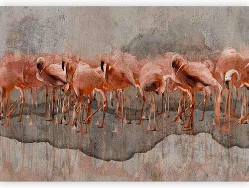 Miniatura 20 de artgeist - Mural retro, 138 x 101 pulgadas, papel tapiz no tejido XXL, decoración de vellón, imagen de impresión fotográfica, flores, animales y