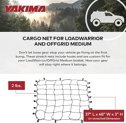 Miniatura 4 de YAKIMA, Red elástica para cestas de carga de techo, mediana