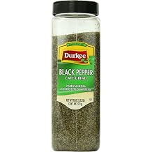 Durkee Pepper Black Cafe Grind, 18-Ounce Containers Pack of 2