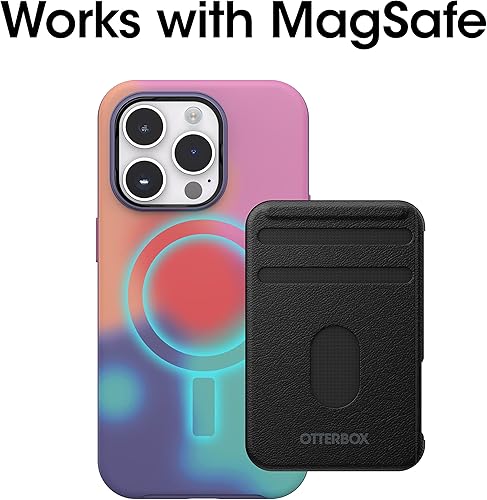 Miniatura 3 de OtterBox Symmetry Series Series+ Graphics Antimicrobial Case with MagSafe for iPhone 14 Pro (ONLY) - Euphoria (Tie Dye) Ariel,Belle,Azul,Mariposa