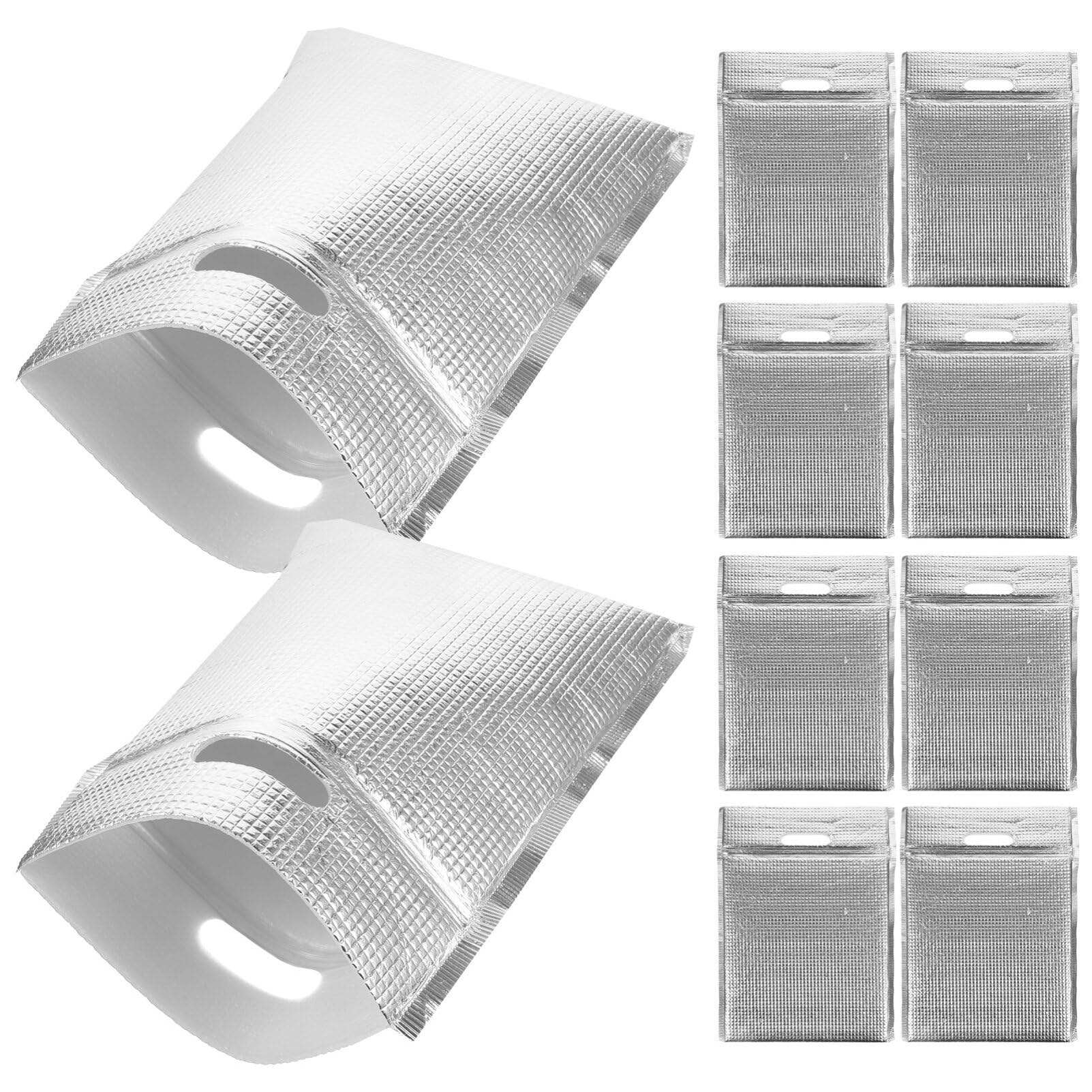 Ziploc シルバー Sサイズ ランチバッグ イニシャル バッグ 保冷