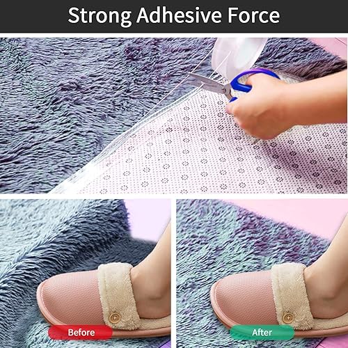 Miniatura 7 de Cinta nano de doble cara como se ve en la televisión, cinta de montaje resistente de 9.85 pies, tiras adhesivas transparentes, cinta de pared de