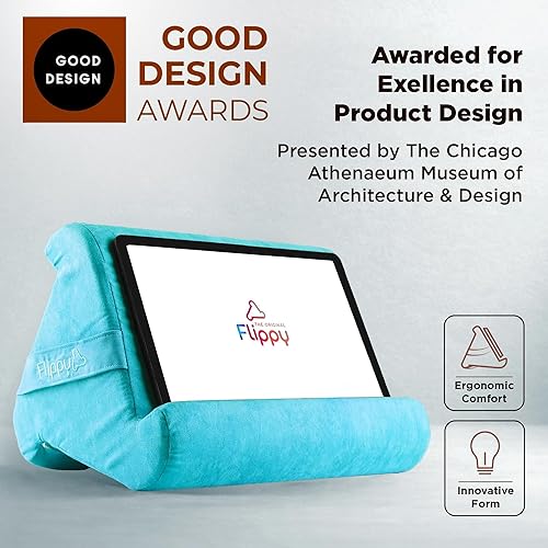 Miniatura 8 de Flippy Soporte de almohada original para tablet y soporte para iPad, regalo para amantes de los libros y lectores, soporte multiángulo con Quiero ir